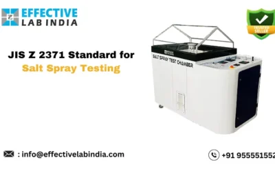 JIS Z 2371 Standard for Salt Spray Testing.