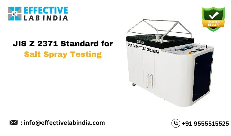 JIS Z 2371 Standard for Salt Spray Testing.