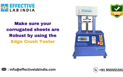 Make sure your corrugated sheets are Robust by using the Edge Crush Tester