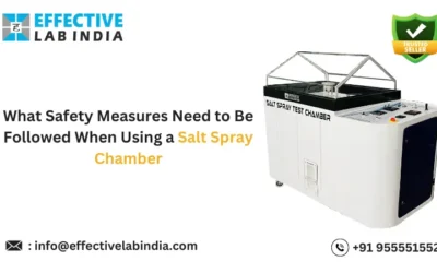 What Safety Measures Need to Be Followed When Using a Salt Spray Chamber?